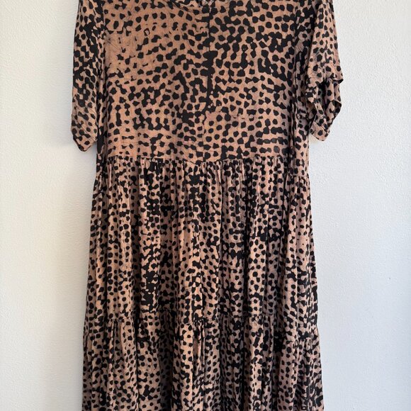 Osei Duro Layer dress in snakebite size L - Picture 3 of 9